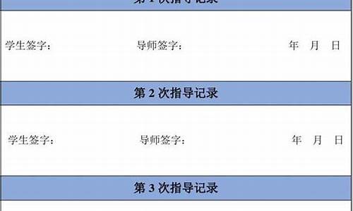 本科学业导师指导记录内容范文,本科学业导