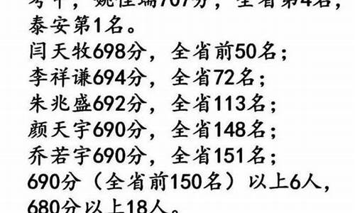 2017年泰安中考录取分数线_2017泰安高考