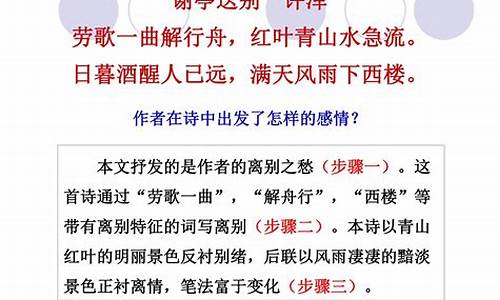 高考语文诗歌鉴赏题分析,语文高考诗歌鉴赏题及答案