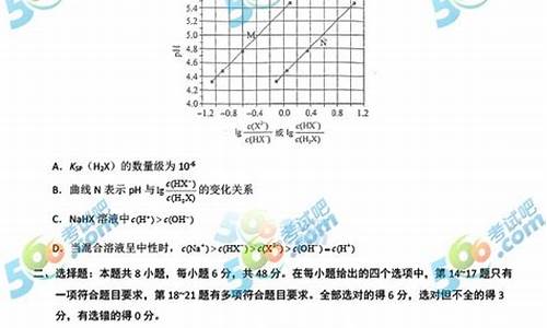 2017年河北省理综试卷及答案_2017年高考河北理综