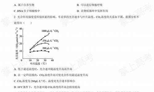 北京高考生物考试说明_北京2024高考生物