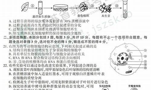 四川生物高考-四川生物高考考全国几卷